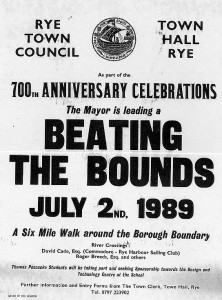 BEATING THE BOUNDS 1989