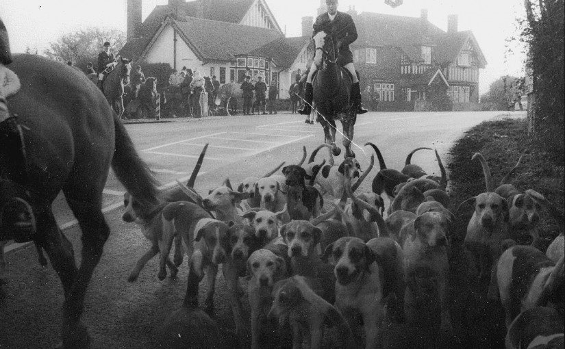 Romney Marsh Foxhounds Boxing Day Meet 1967