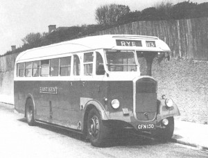 East Kent CFN 130 at Falaise Road Hastings on layover