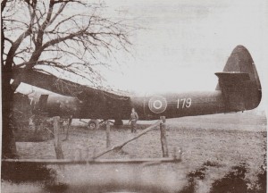 Glider 179 - The actual Aircraft in which Gerry Bellhouse