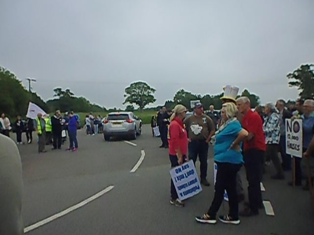 Sellindge Protest March